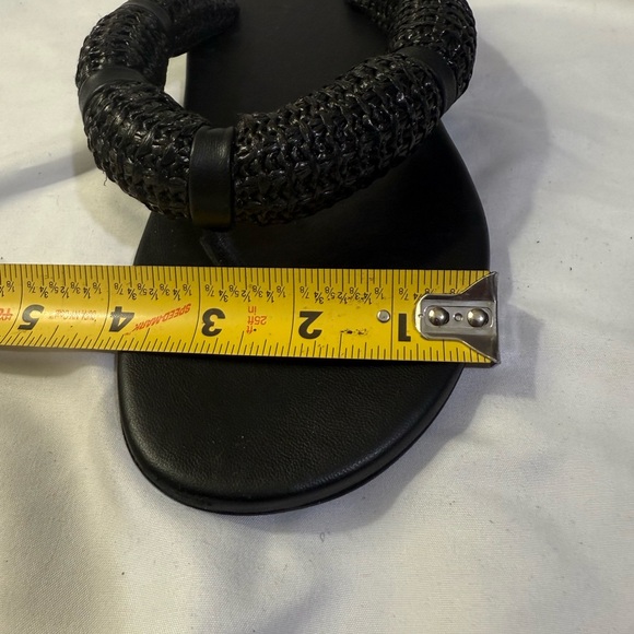 Staud Raffia Sierra Black Sandal “New” Women’s Size 41 US Size 11 - Picture 8 of 11